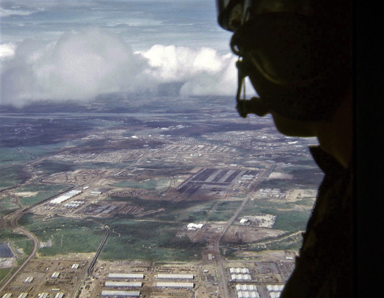 Long Binh from the air