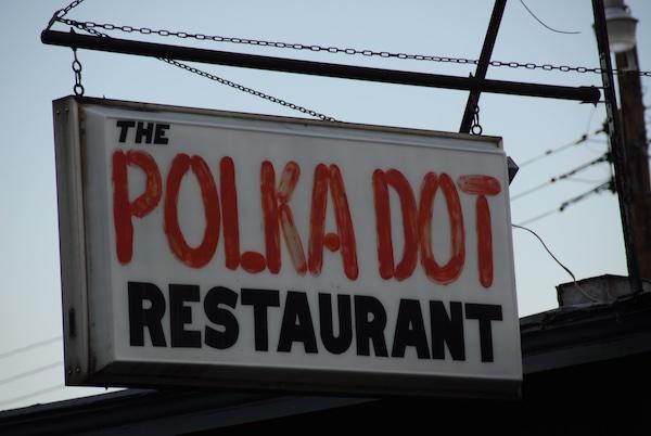 Polka Dot sign